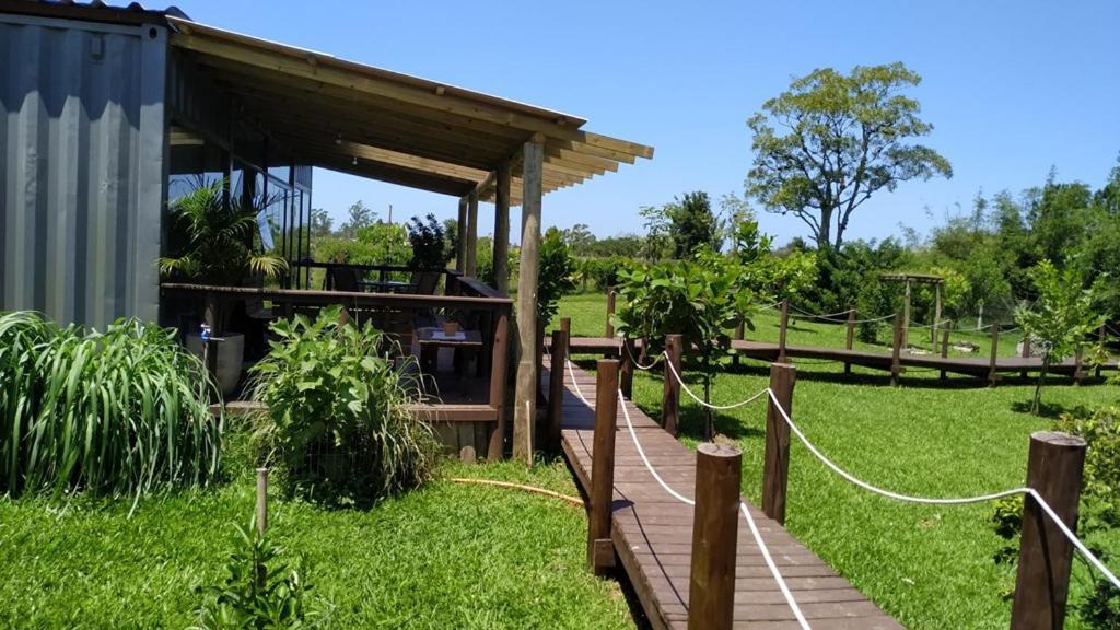 Pousada Casa De Ferro Passo de Torres Exterior foto